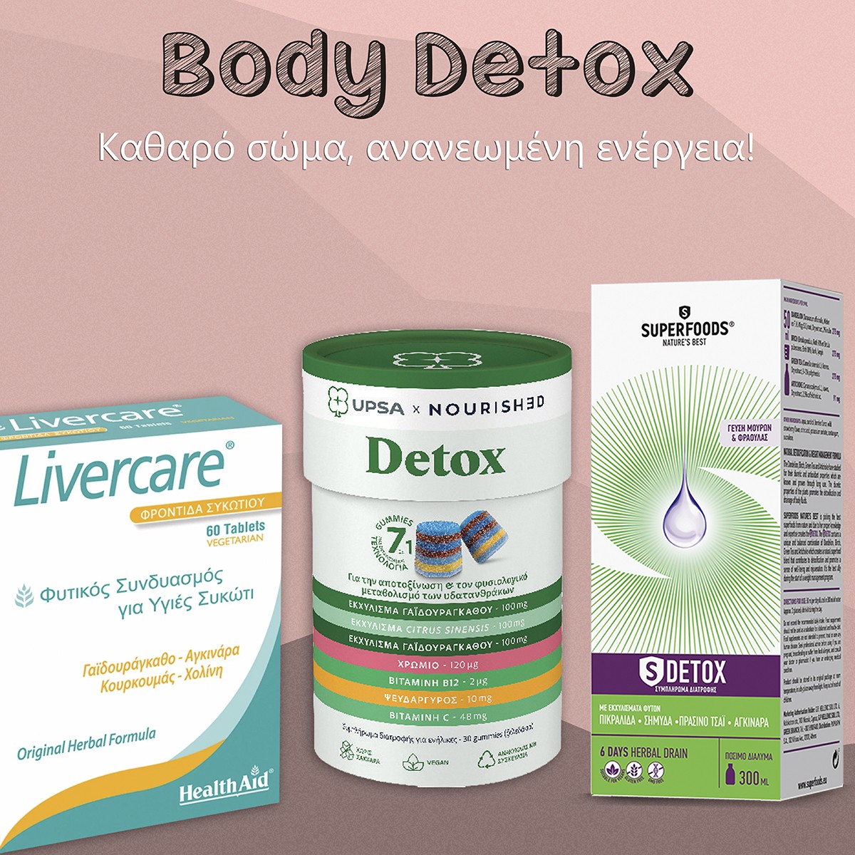 Υποστήριξε το ανοσοποιητικό και φρόντισε το σώμα σου!